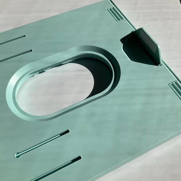 Foldable stand with 9 - step adjustable height & angel for ergonomic comfortable - Picture 4 of 8